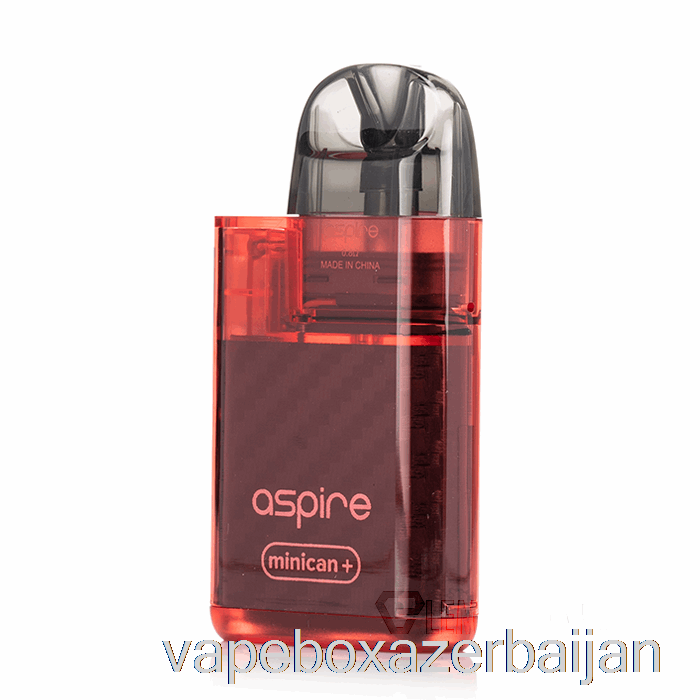 E-Juice Vape Aspire MINICAN+ 13W Pod System Red